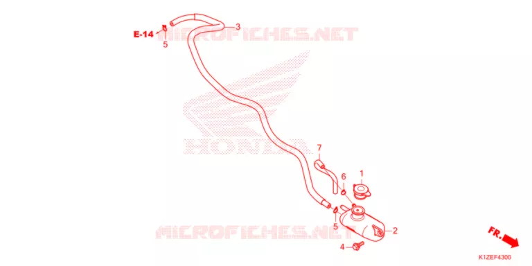 VASE D'EXPANSION Honda SCOOTER 160 PCX 2021  WW150M