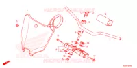 GUIDON   TE DE FOURCHE pour Honda CRF 250 RX de 2022
