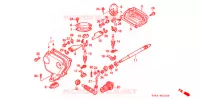 SOUPAPE D'ECHAPPEMENT pour Honda CR 125 R de 1991