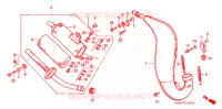 ECHAPPEMENT pour Honda CR 125 R de 1991
