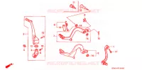 PEDALE   KICK pour Honda CR 125 R de 1994