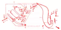 ECHAPPEMENT pour Honda CR 125 R de 1994