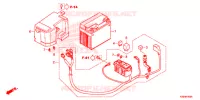 BATTERIE pour Honda VARIO 150 REPSOL de 2021