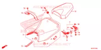 SELLE pour Honda CB 500 F ABS de 2022