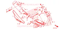 SILENCIEUX D'ECHAPPEMENT pour Honda CB 500 F de 2022