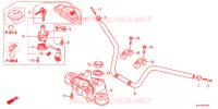 GUIDON   TE DE FOURCHE pour Honda ACE 125 CASTED WHEELS, TYPE DK de 2021