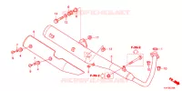 SILENCIEUX D'ECHAPPEMENT pour Honda ACE 125 CASTED WHEELS, TYPE DK de 2021