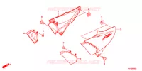 COUVERCLES LATERAUX pour Honda ACE 125 CASTED WHEELS, TYPE 2DK de 2020