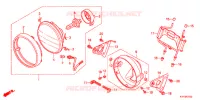 PHARE pour Honda ACE 125 CASTED WHEELS, TYPE 2DK de 2020
