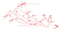 SILENCIEUX D'ECHAPPEMENT pour Honda ACE 125 CASTED WHEELS, TYPE 2DK de 2020