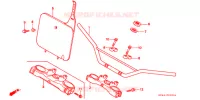 GUIDON pour Honda CR 125 R de 1994