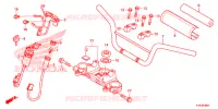 GUIDON   TE DE FOURCHE pour Honda CRF 110 de 2022