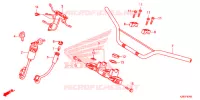GUIDON pour Honda CRF 125 F BIG WHEELS de 2022