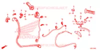 LEVIER DE GUIDON   CABLE   COMMODO pour Honda CRF 125 F BIG WHEELS de 2022