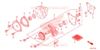 POMPE A HUILE pour Honda CRF 125 F BIG WHEELS de 2022