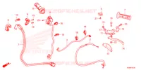 LEVIER DE GUIDON   CABLE   COMMODO pour Honda CRF 125 F BIG WHEELS de 2022