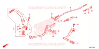 PEDALE pour Honda CRF 125 F de 2022