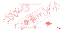 POMPE A HUILE pour Honda CRF 125 F de 2022