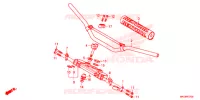 GUIDON   TE DE FOURCHE pour Honda CRF 450 X de 2022