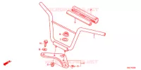 GUIDON   TE DE FOURCHE pour Honda CRF 50 de 2020