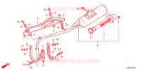 SILENCIEUX D'ECHAPPEMENT pour Honda CRF 50 de 2020