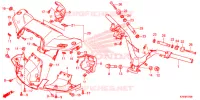 GUIDON   CARENAGE pour Honda EX5 110 Electric start, Casted wheels de 2021