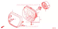 PHARE pour Honda EX5 110 Electric start, Casted wheels de 2021