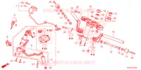 GUIDON   TE DE FOURCHE pour Honda CBR 500 R de 2023