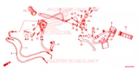 LEVIER DE GUIDON   CABLE   COMMODO pour Honda CBR 500 R de 2023