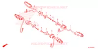 CLIGNOTANT pour Honda AFRICA TWIN 1100 ADVENTURE SPORT de 2022