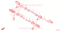 CLIGNOTANT pour Honda AFRICA TWIN 1100 DCT de 2022