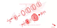 EMBRAYAGE pour Honda CB 650 R de 2022