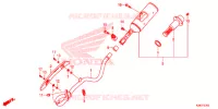 SILENCIEUX D'ECHAPPEMENT pour Honda CRF 125 F de 2021