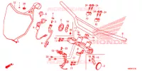 GUIDON   TE DE FOURCHE pour Honda CRF 250 F de 2022