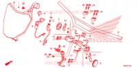 GUIDON   TE DE FOURCHE pour Honda CRF 250 F de 2022