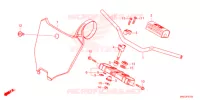 GUIDON   TE DE FOURCHE pour Honda CRF 450 RX ENDURO de 2021