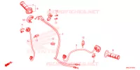 COMMODOS   POIGNEES   CABLES pour Honda CRF 450 RX ENDURO de 2022
