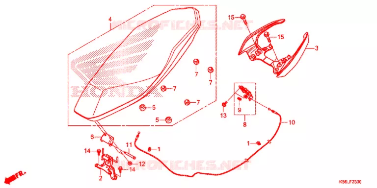SELLE Honda SCOOTER 150 WINNER 2020  FS150FAL_V