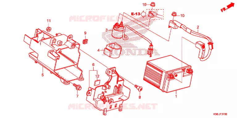BATTERIE Honda SCOOTER 150 WINNER 2020  FS150FAL_V