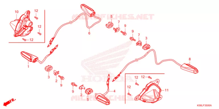CLIGNOTANT Honda SCOOTER 150 WINNER 2021  FS150FM_V