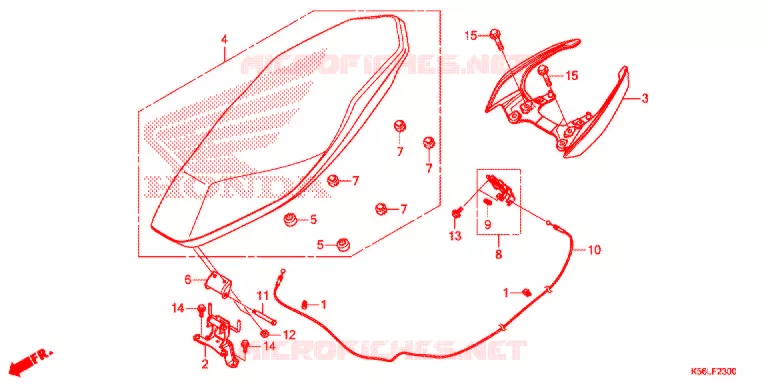 SELLE Honda SCOOTER 150 WINNER 2021  FS150FM_V