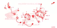 COMMODO   COMPTEUR pour Honda PIONEER 500 M2 de 2021