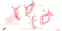 COUVERCLES LATERAUX pour Honda PIONEER 500 M2 de 2021