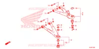TRIANGLES AVANT pour Honda PIONEER 500 M2 de 2021