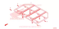 PORTE BAGAGES pour Honda PIONEER 500 M2 de 2021