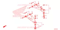 TRIANGLES AVANT pour Honda PIONEER 500 M2 de 2021