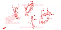 COUVERCLES LATERAUX pour Honda PIONEER 500 M2 de 2021