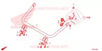 BARRE ANTI ROULIS pour Honda FOURTRAX 520 FOREMAN RUBICON 4X4 AT DCT EPS DELUXE de 2022