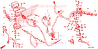 COMMODO   LEVIER   CABLE pour Honda FOURTRAX 520 FOREMAN RUBICON 4X4 AT DCT EPS DELUXE de 2022