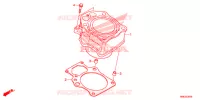 CYLINDRE pour Honda FOURTRAX 520 FOREMAN RUBICON 4X4 AT DCT EPS DELUXE de 2022